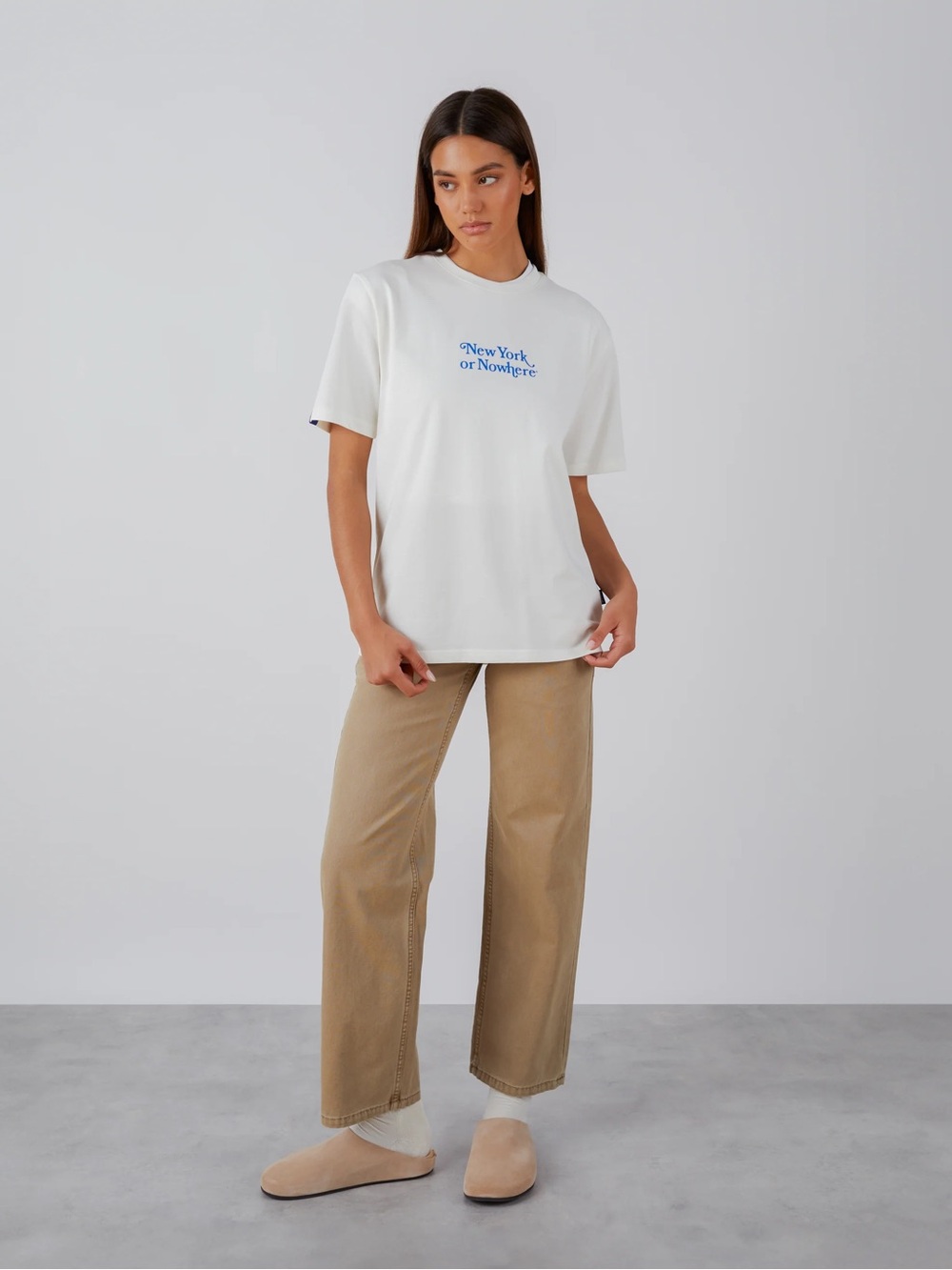 New York or Nowhere KNICKS Motto T-Shirt